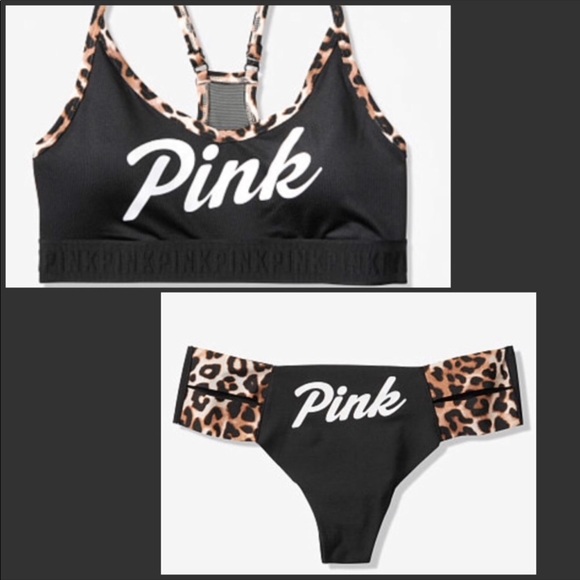sports bra and panty set